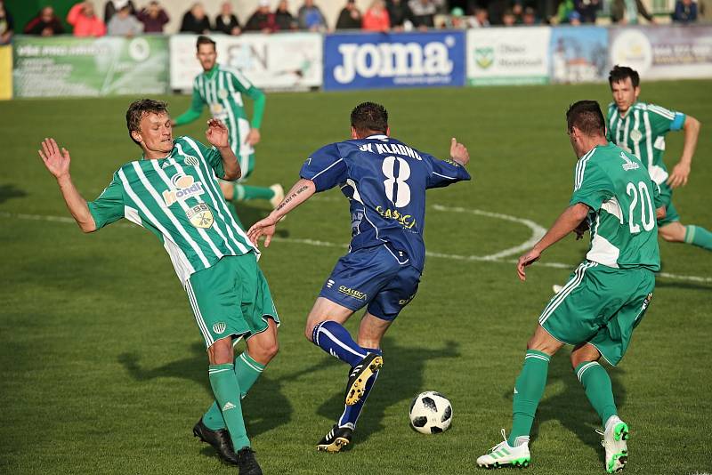 Sokol Hostouň - SK Kladno 2:0, Divize B, 28. 4. 2019