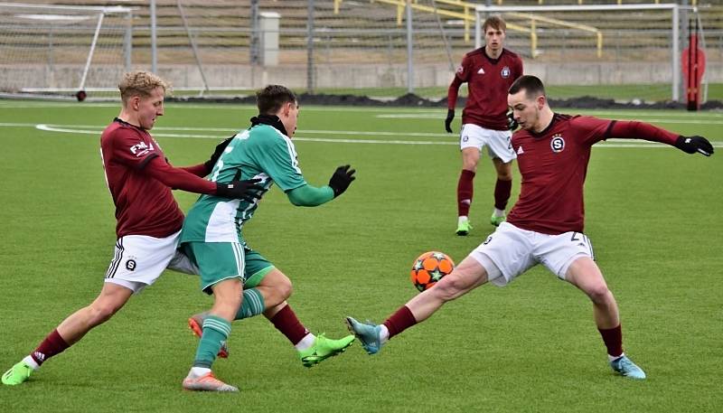 Sparta B porazila na Strahově v přípravě Hostouň 2:0.