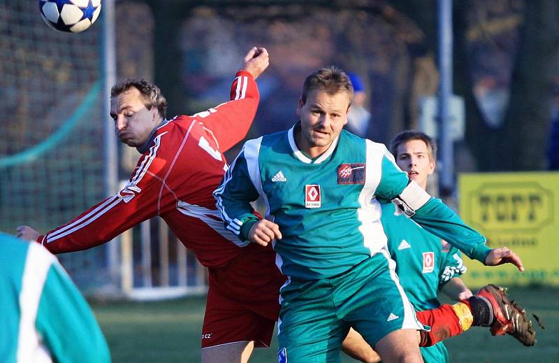 Sokol Lidice – Lužec 3:1 , utkání I.B stč. kraj, tř. 2011/12, hráno 12.11.2011