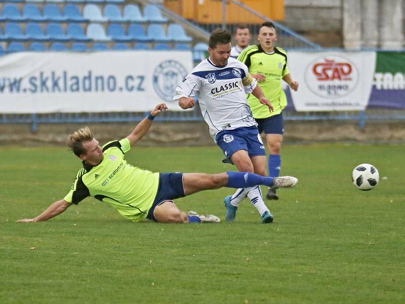 SK Kladno - Motorlet Praha 1:2pk (1:0), Divize B,27. 10. 2018