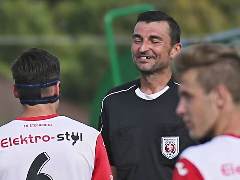 Sokol Hostouň z.s. - TJ Štěchovice, z.s. 1:2 pk, FORTUNA:ČFL, 25. 8. 2019