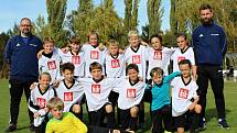 Meziokresní turnaj fotbalových výběrů U11 a U12 v Kladně-Švermově se zúčastnily týmy Kladno, Rakovník, Beroun a Mělník.