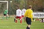 SK Hřebeč - FC Velim 3:2 (2:0) , A1A Ondrášovka KP,27. 10. 2018