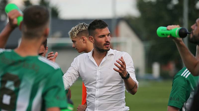 Sokol Hostouň - FK Pardubice 0:1 prodl., MOL CUP, 25. 8. 2021