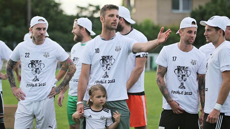 SK Hřebeč - Spartak Průhonice 2:0, finále Poháru SKFS, 8. 6. 2022