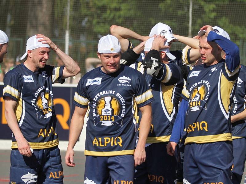 Kladno je mistrem! // HBC ALPIQ Kladno - HBC Autosklo-H.A.K. Pardubice 2:0, 31. 5. 2014