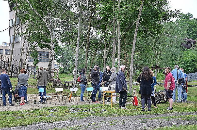 Ze zahájení expozice Dagmar Šubrtové na Mayrau.