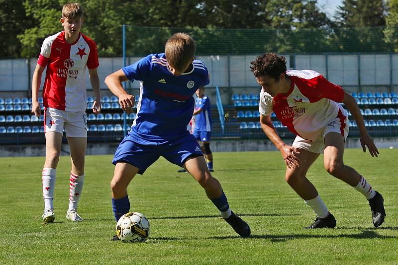 SK Kladno - SK Slavia Praha - fotbal mládež B 0:3 (0:1), ČLD U19, 7. 8. 2022