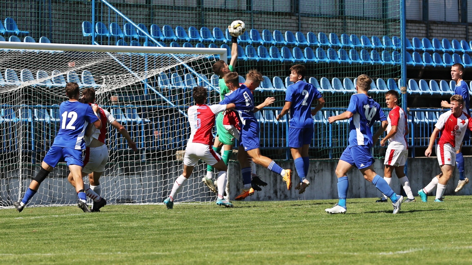 FOTO: Dorostenci SK Kladno nestačili na Slavii, teď je čeká Sparta