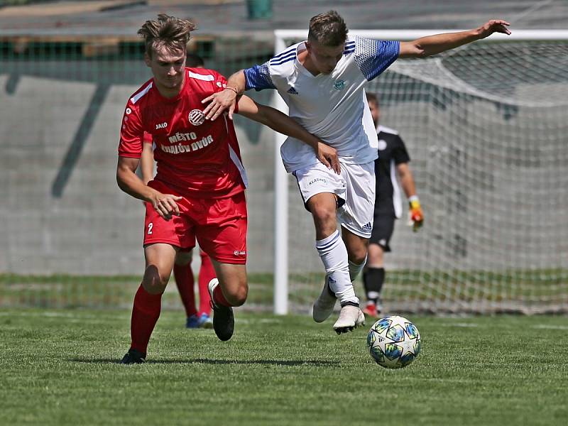 SK Kladno - FK Králův Dvůr 2:0, přátelské přípravné utkání 24.7. 2021