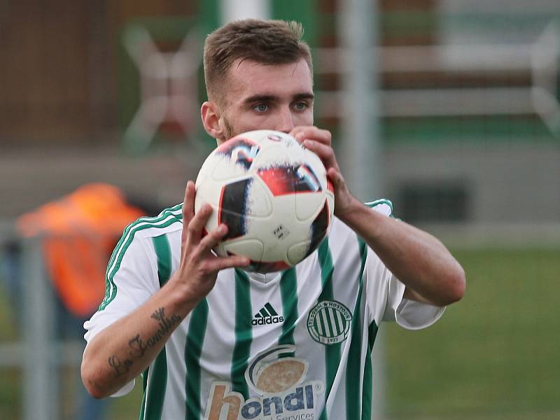 Sokol Hostouň - FK Kralův Dvůr 2:1, FORTUNA:ČFL, 20. 10. 2019