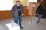Druhé kolo prezidentské volby v Tuchlovicích