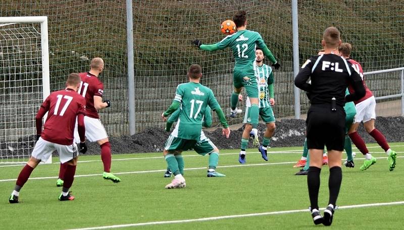 Sparta B porazila na Strahově v přípravě Hostouň 2:0.