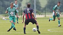 Sokol Hostouň - FK Baník Souš 7:2 (4:0), Divize B, 16. 6. 2018