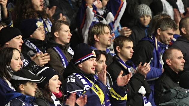 Rytíři Kladno – Dukla Jihlava 3:2p, čtvrtfinále 1. liga LH 2014-15, 23.2. 2015, stav série 2:2