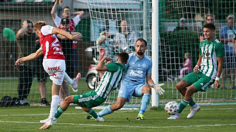 Sokol Hostouň - FK Pardubice 0:1 prodl., MOL CUP, 25. 8. 2021