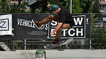 Po čtvrté závodili skateboardisté všech kategoriích ve skate parku Kladno při  Skate Punk Jam Vol 4. Foto: Jiří Skála