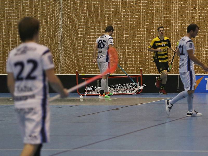 Kanonýři Kladno - Florbal PEGRES Havířov 3:5, 1. liga mužů, 29. 10. 2017 