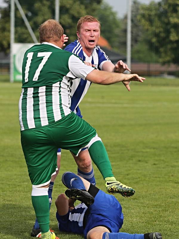 Sokol Hostouň "B" - FC Čechie Velká Dobrá 0:2 (0:1), I. B. tř. sk. A,  10. 6. 2018