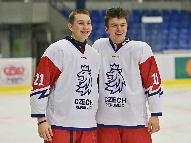 Česká republika - Finsko 3:2 sn, příprava U17 - 30. 12. 2018 Čez Stadion Kladno