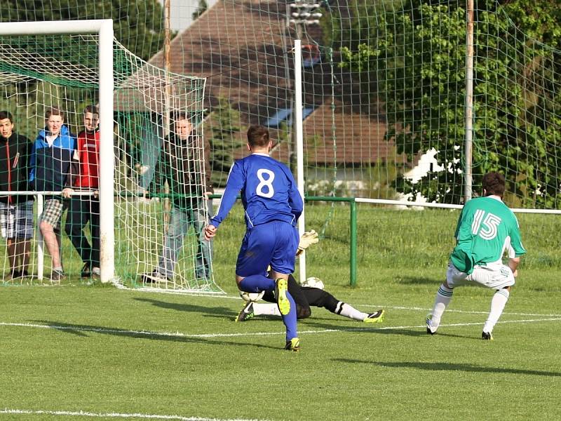 Sokol Hostouň - SK Hvozdnice 1:1, I.A. tř., 4.5.2014