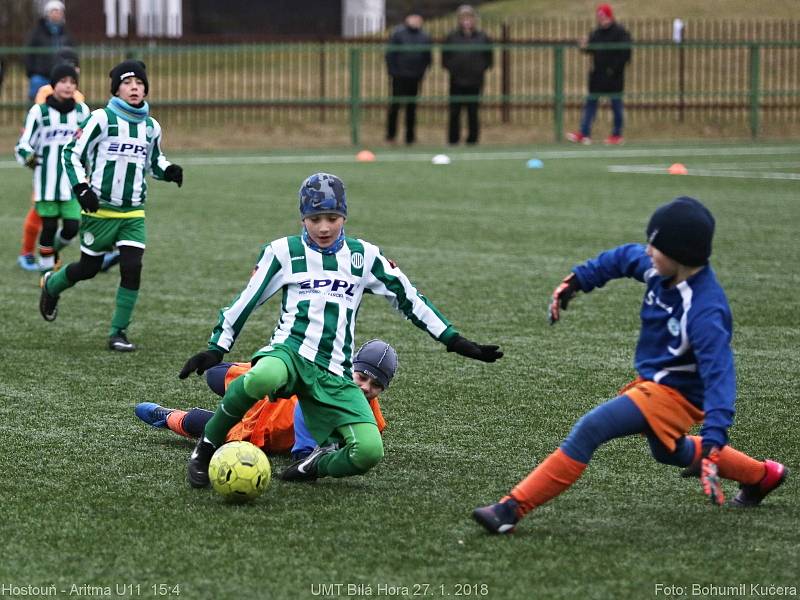 Hostouň - Aritma U11 / Zimní liga Motorlet 2017-18 / kat. Starší přípravka