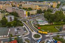 Kruhové objezdy v Kladně Kročehlavech jsou dopravní stavbou roku 2022