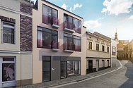 Nové byty v centru Kladna ve Vrbenského ulici mají být k nastěhování příští rok.