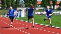 Z krajského kola Odznaku všestrannosti olympijských vítězů (OVOV) ve Slaném.