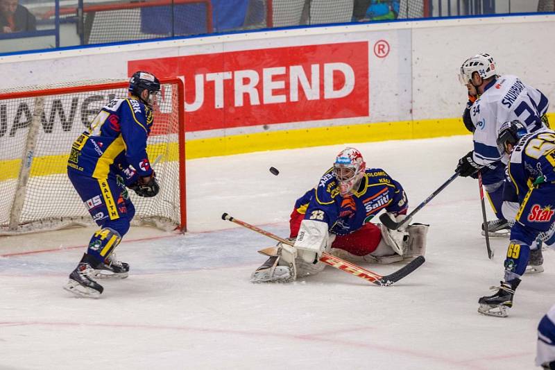 Kladno pod novou multifunkční kostkou porazilo Šumperk 6:2. 