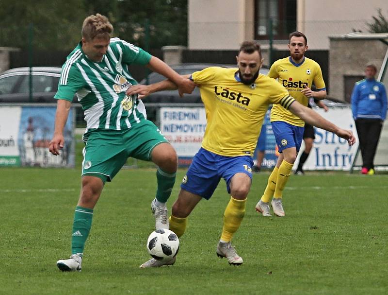 Sokol Hostouň - FC Písek 0:1, FORTUNA:ČFL, 8. 9. 2019