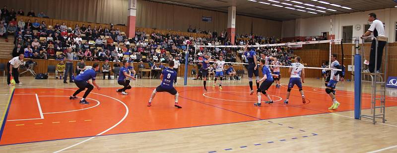 Kladno volejbal cz - Aero Odolena Voda 3:0, Extraliga volejbalu - čtvrtfinále, Kladno, 15. 3. 2017