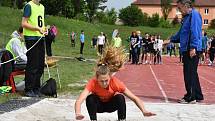 Krajské kolo sazka olympijského víceboje se konalo ve Slaném.