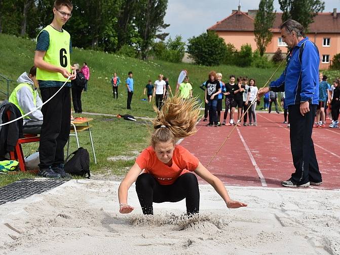 Krajské kolo sazka olympijského víceboje se konalo ve Slaném.