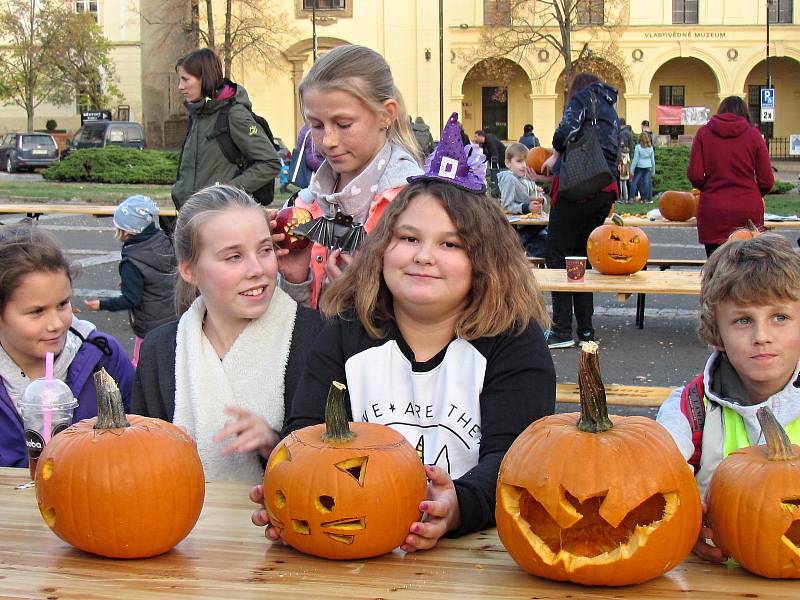 Velké slánské dýňování.