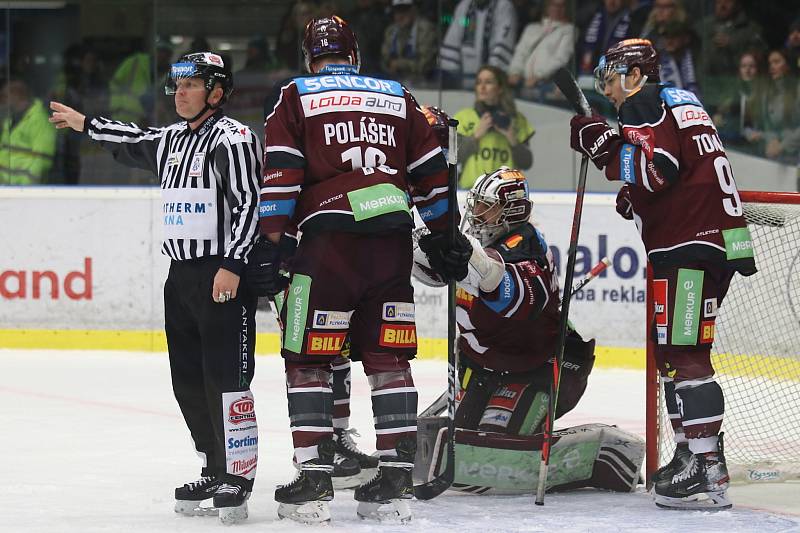 Extraligový zápas Kladno - Sparta.