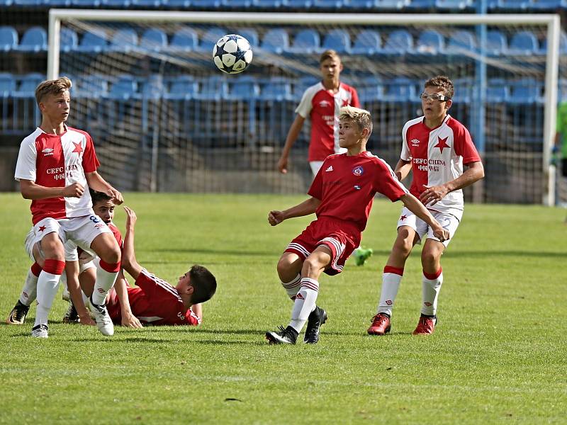 Kladenský pohár 2017. Turnaj pro kategorii U15 proběhl poslední červencový víkend na Stadionu Františka Kloze