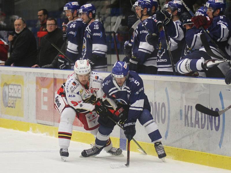 Rytíři Kladno – Jestřábi Prostějov 5:2, WSM liga LH, 25. 11. 2015