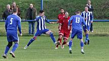 SK Baník Libušín - FC Čechie Velká Dobrá 3:1 (2:1), I.A tř., 16. 10. 2021