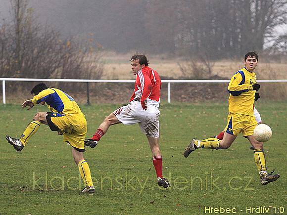 SK Hřebeč - SK Pchery 1:0 (0:0), OP - 14.11.2009