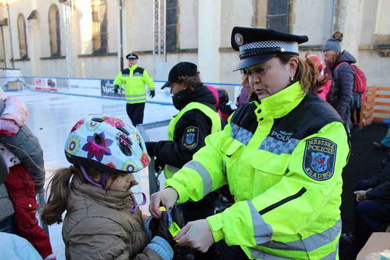 Děti se utkaly na kluzišti na náměstí Starosty Pavla hned v několika disciplínách.