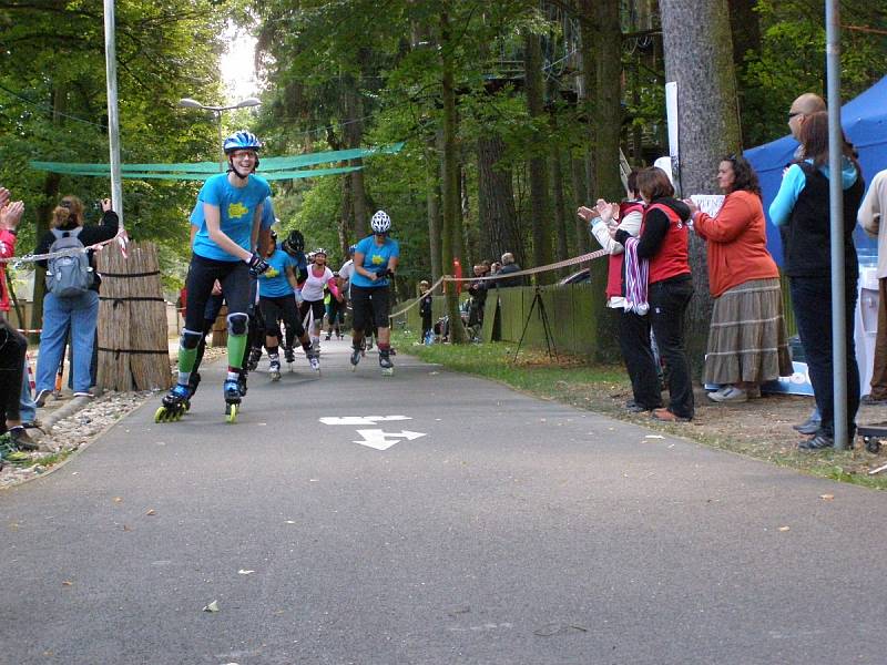 Kladenský in-line maraton 2014.