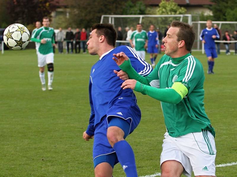 Sokol Hostouň - SK Hvozdnice 1:1, I.A. tř., 4.5.2014