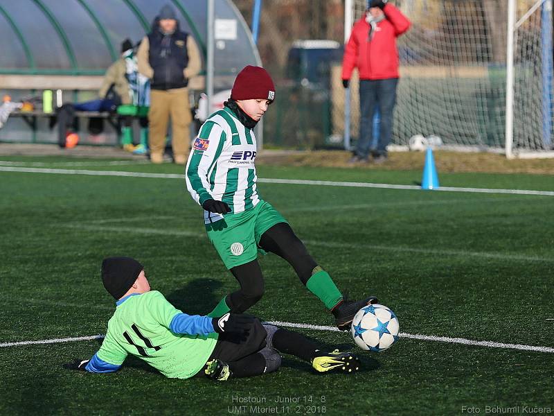 Hostouň - Junior Praha / Zimní liga Motorlet 2017-18 / kat. Starší přípravka