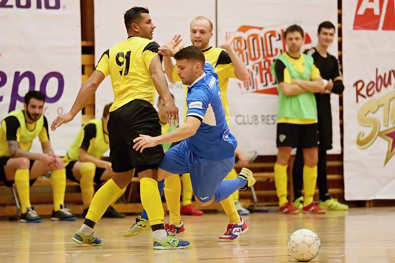 Futsal II. liga západ - Kladno - Ústí nad Labem 2:6.