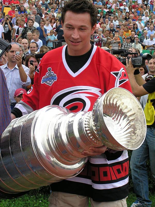 František Kaberle vyhrál Stanley cup v roce 2006.