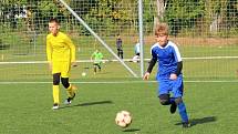 Meziokresní turnaj fotbalových výběrů U11 a U12 v Kladně-Švermově se zúčastnily týmy Kladno, Rakovník, Beroun a Mělník.