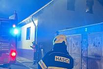 Tragický požár rodinného domu v Kladně.