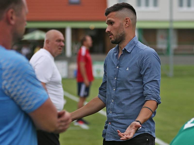 Sokol Hostouň - Sparta Praha U19 2:2, přátelské přípravné utkání 21.7. 2021