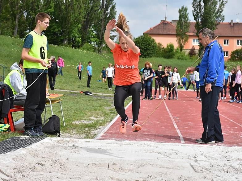 Krajské kolo sazka olympijského víceboje se konalo ve Slaném.